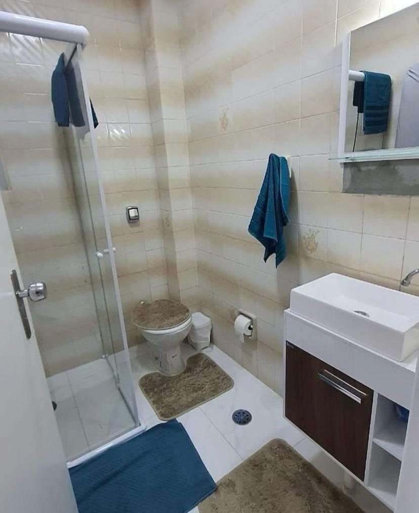 113 Canto Do Forte - 1Dorm - 200 M Da Praia E 20M Dos Bares E Restaurantes - Estacionamento Gratuito E Wi Fi , Tv A Cabo 프라이아 그란데 외부 사진