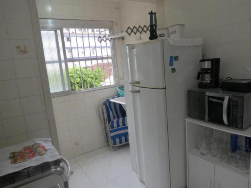 113 Canto Do Forte - 1Dorm - 200 M Da Praia E 20M Dos Bares E Restaurantes - Estacionamento Gratuito E Wi Fi , Tv A Cabo 프라이아 그란데 외부 사진